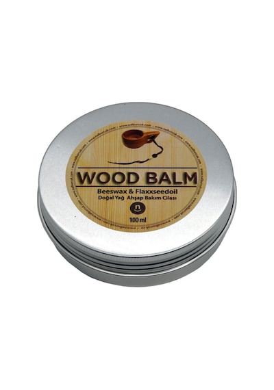 Wood Balm Doğal Yağ Ahşap Kuksa Bakım Kremi Cilası 100 Ml