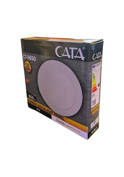 Cata Zümrüt Backlight Led Panel 10w Gunışığı Işık 3 Adet Ct-5650 Gün Işığı