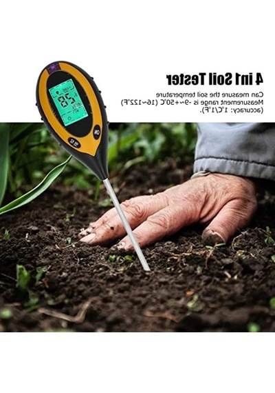 Dijital Toprak Test Kiti - 4'ü 1 Arada, Bitki Bakım Cihazı