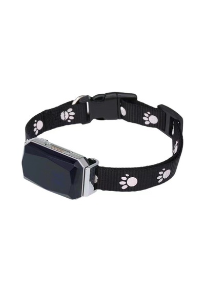 Evcil Hayvan Gps Takip Cihazı Kedi & Köpek İçin Konum Belirleyici Suya Dayanıklı, Sesli Uyarı Siyah