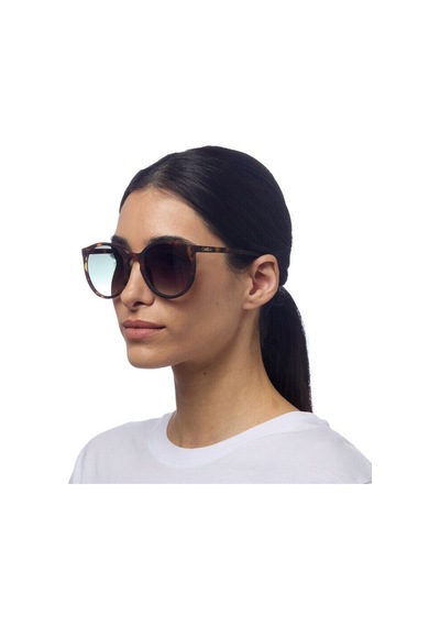Okkia Berlino Unisex Güneş Gözlüğühavana / Lens : Kahverengi Gradyan Kahverengi - Leopar