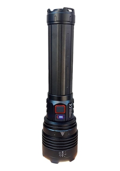 Powerdex 50 Watt 5000 Lümen Profesyonel Büyük Avcı El Feneri Pd-12500 Siyah