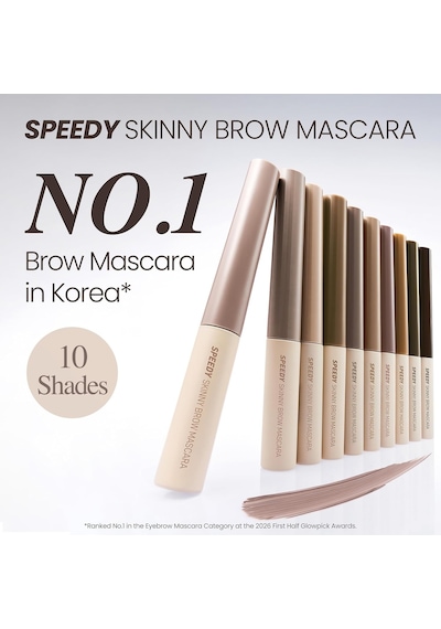 Renklendirici Ve Sabitleyici Kaş Maskarası Speedy Skinny Brow Mascara 09 Milky Ash
