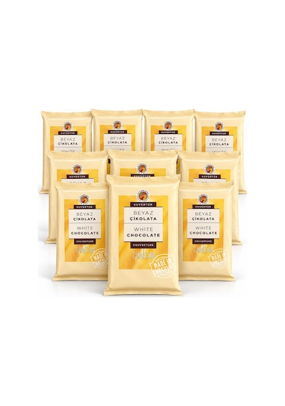 Altınmarka Beyaz Kuvertür Çikolata 2,5 Kg X 10 Adet