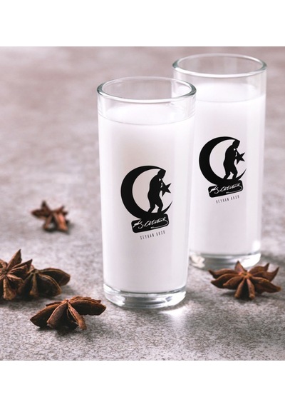 Kişiye Özel Renkli Baskılı Atatürk Temalı İkili Rakı Bardağı Seti-32