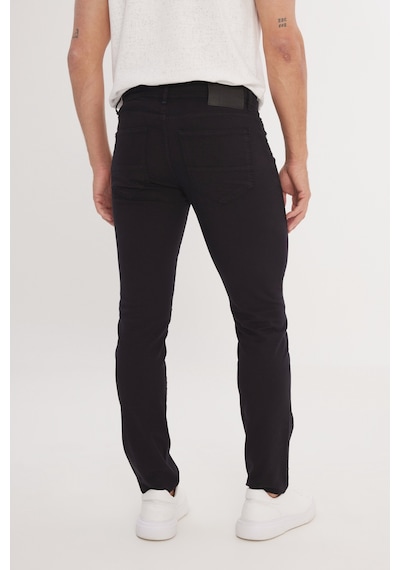 AC&Co / Altınyıldız Classics Erkek Sıyah Slim Fit Dar Kesim 5 Cep Pamuklu Armürlü Esnek Pantolon Siyah AC&Co / Altınyıldız Classics Erkek Sıyah Slim Fit Dar Kesim 5 Cep Pamuklu Armürlü Esnek Pantolon Siyah