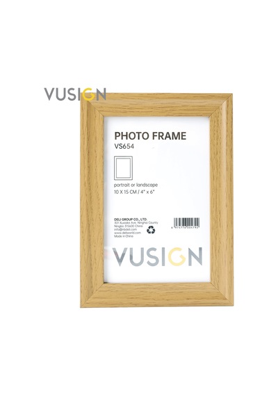 Vusıgn Vs655 Mdf Fotoğraf Çerçevesi 13x18 Cm Ahşap Kabartmalı Çerçeve Masaüstü Ve Duvar Askılı