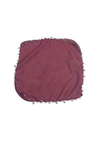 Halay Mendili Bordo İncili