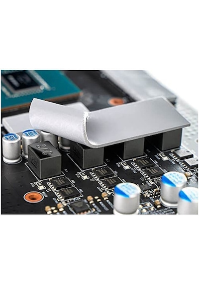 Wozlo 0 5mm 22 70mm Termal Pad M2 Ssd Chipset Soğutucu 7x2cm Yüksek İletken Gri 13w/mk