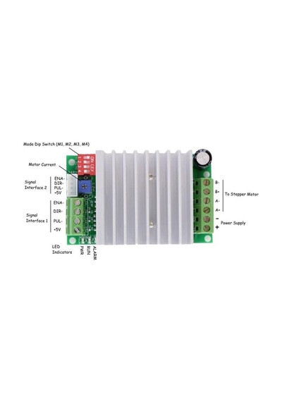 Tb6600 4.5A Step Motor Sürücü V1.2