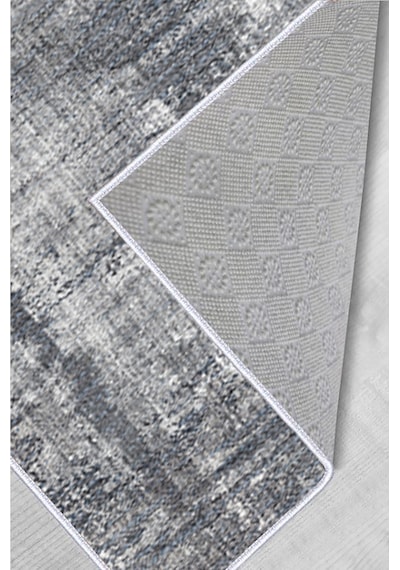 Rovigo Home Dijital Baskı Yıkanabilir Kaymaz Taban Salon Halısı RVG1576-HT581 Çok Renkli