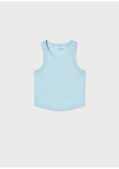 Mayoral Kız Çocuk T-shirt 6013 Mavi