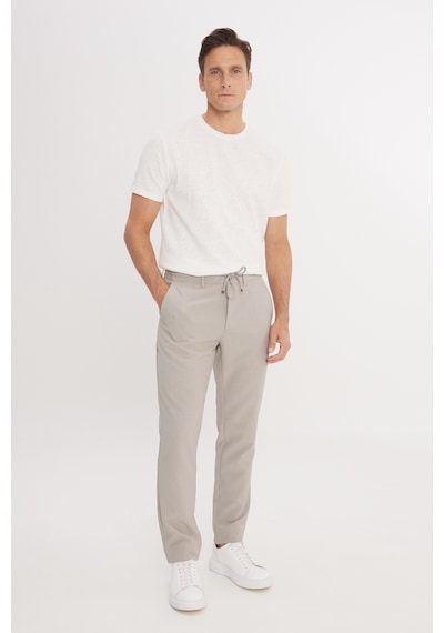 AC&Co / Altınyıldız Classics Erkek A.yesıl Slim Fit Dar Kesim Beli Bağlamalı Çizgili Yan Cepli Casual Jogger Pantolon A.yesıl AC&Co / Altınyıldız Classics Erkek A.yesıl Slim Fit Dar Kesim Beli Bağlamalı Çizgili Yan Cepli Casual Jogger Pantolon A.yesıl