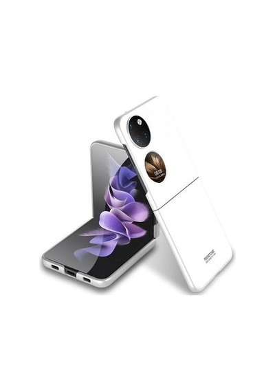 Huawei P50 Pocket İle Uyumlu Kılıf Mat Görünümlü Ultra İnce Telefon Kılıfı Kapak