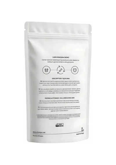 Chompo Dana Ciğer Küp 100% Doğal Katkısız Köpek Ödül Maması 100 Gr Pc777