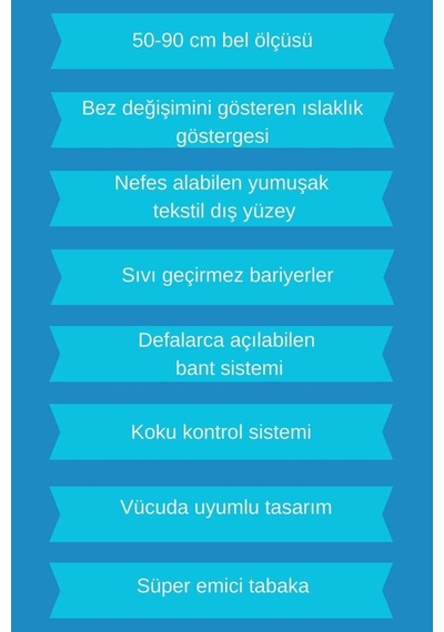 Dr. Pedical Belbantlı Hasta Bezi Small Küçük Beden 90 Adet S