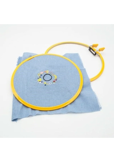 20 Cm Yaylı Metal Nakış Kasnağı Kumaş Germe Kasnağı El İşi Ve Etamin Kasnağı Dikiş Çemberi Yaylı Kasnak Karışık Gönderim