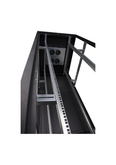 47U 800X1000 19'' Inc Termostatlı 4 Fanlı Rack Kabin Pro Model