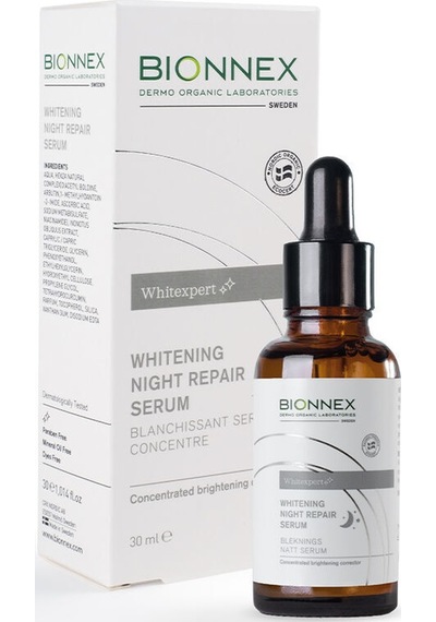 Bionnex Whitening Aydınlatıcı Ve Leke Karşıtı Gece Bakım Serumu 20 Ml