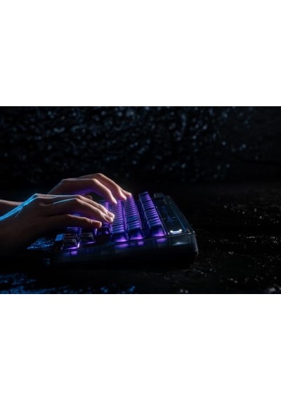 Retro 87 Mekanik Klavye Çalışırken Değiştirilebilir Kailh Anahtarları Rgb Arka Işık Programlanabilir Düğmeler