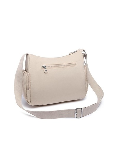 Smart Bags 1115 Krınkle Kumaş Postacı Çantası (Bej) Bej