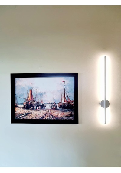 Modern Dekoratif Led Duvar Aplik - Beyaz Kasa 6500k Beyaz Işık Çok Renkli