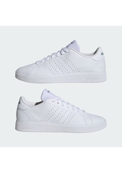 Ftwwht/ftwwht/cgreen Adidas Erkek Tenis Ayakkabı Advantage Base 2.0 If4135 Beyaz