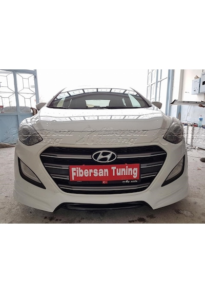 Hyundai I30 Ön Tampon Eki +Sag-Sol Flap-----Fibersan Tuning