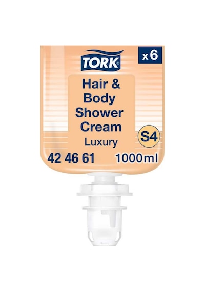 Tork Luxury Saç Ve Vücut Sıvı Sabun 1 Litre X 6 Adet 424661