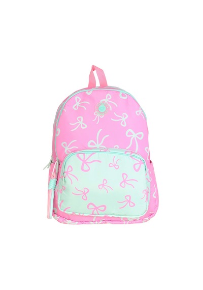 Kaukko Bow Sırt Çantası Mint-pink K1876