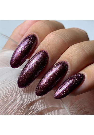 Patrisa Nail Koyu Mürdüm Kalıcı Oje V10 Tpo Free 8 Ml Şimmerli Koyu Mürdüm