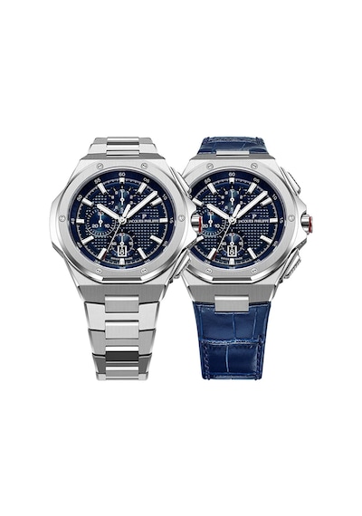 Jacques Philippe Jpqgc481336xs Erkek Kol Saati Ve Yedek Kordon Metalik Gri