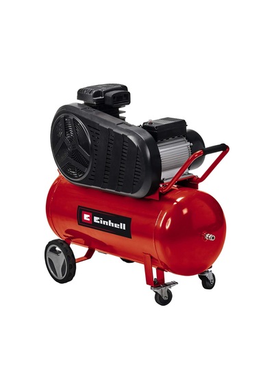 Kompresör Te-ac 430/90/10 3000 W, Maks. 10 Bar, 90 L Tank, 430 L/dk Emiş Gücü, Motor Devri 2850 Dk.^-1, Basınç D