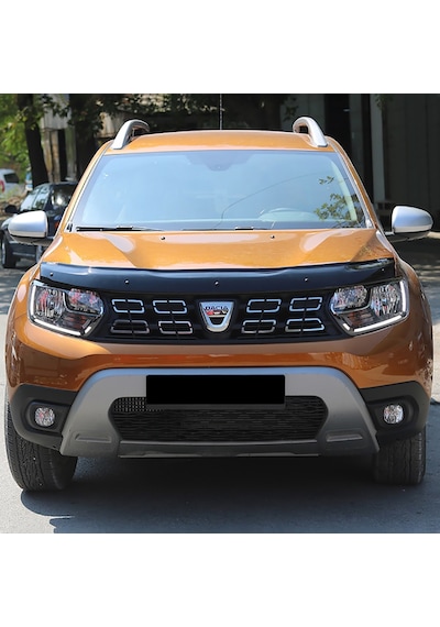 Dacia Duster 2018 Ve Üzeri Ön Kaput Koruyucu Rüzgarlığı Piano