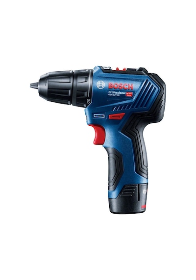 Bosch Professional 06019G9001 GSR 12V-30 2x2Ah Çift Akülü Vidalama Makinesi 39 Parça Set