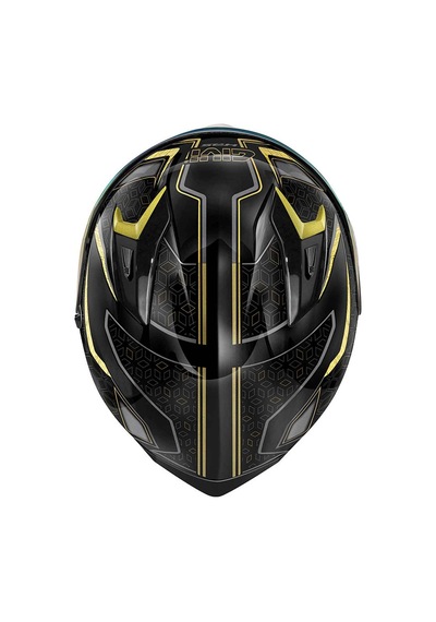 Givi 50.8 Kapalı Motosiklet Kaskı Bronz - Sarı - Siyah