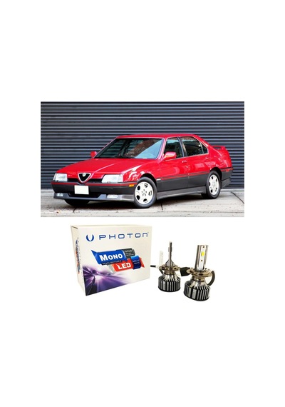 Alfa Romeo 164 Led Xenon Kısa Far Ampulü H1 Mono Yeni Seri Beyaz