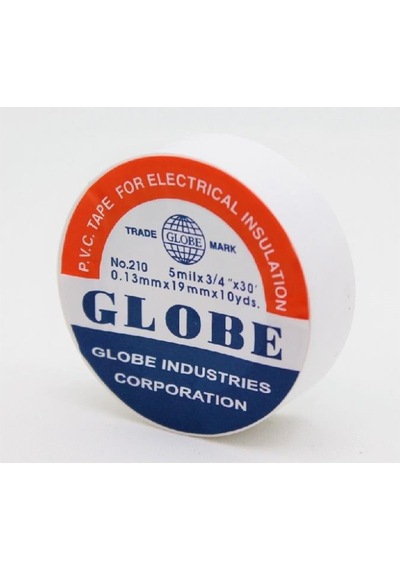 Globe İzolebant 19 Mm Elektrik Bandı Beyaz