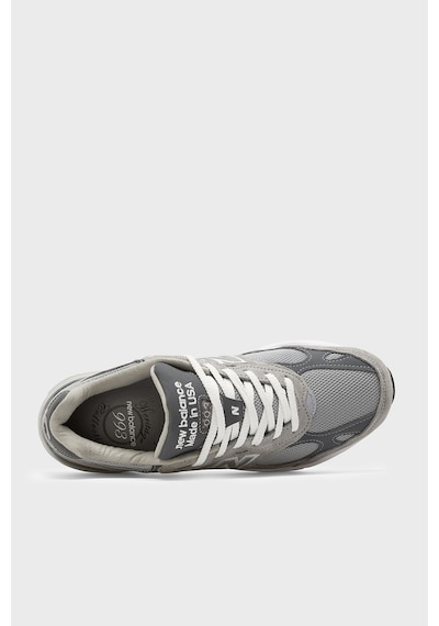 New Balance Deri Karışımlı Sneaker Ayakkabı Erkek Ayakkabı Mr993gl Gri GRİ