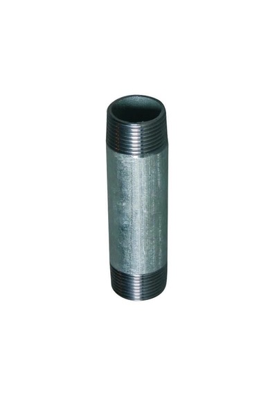 Mey İthalat Galvanizli Boru Uzatma Pasolu 1 Lik 15 Cm -