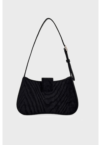 Emporio Armani Ayarlanabilir Askılı Kadife Çanta Kadın Çanta Ew001778 Af28100 Uc001 Siyah