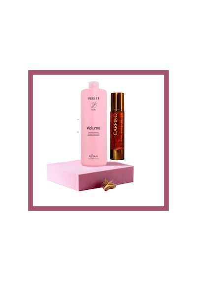 Kaaral Purify Şampuan 1000 Ml + Carpino Lüx Argan Yağı 100 Ml 2 Li Set Kuru - Yıpranmış