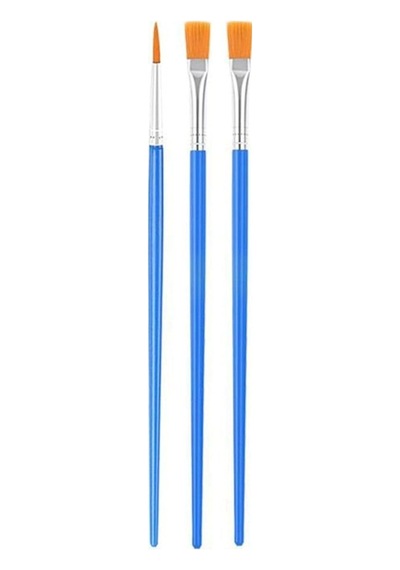 Fırça Seti-2, Yağlı Boya Fırçası, 4 Lü Set, Resim Fırçası, Akrilik Boya Fırçası, Yassı Fırça