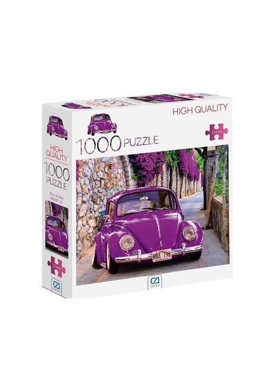 Mor Araba Puzzle 1000