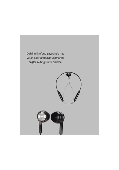 Bluetooth 5.0 Anc Kulaklık Dokunmatik Kontrol Kristal Netliğinde Mikrofonlu - Karbul5783-1134 Renkli