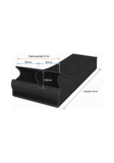 İmza 2"li Kabin Hoparlör Standı Sehpası Için Soft Case Taşıma Çantası - Hoparlör Ayağı Kılıfı.