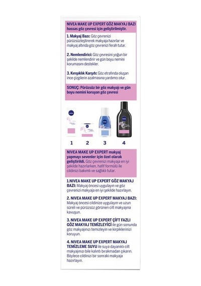 Nivea Make Up Expert Nemlendirici Göz Makyaj Bazı 15 ML
