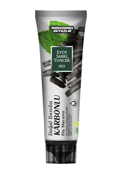 Eyüp Sabri Tuncer Doğal Bambu Aktif Karbonlu Diş Macunu 75 ML + Diş Fırçası
