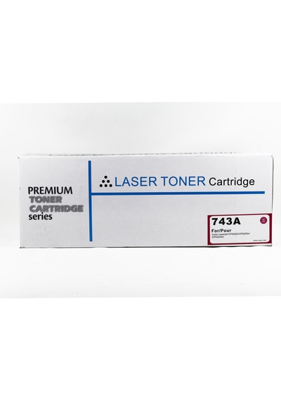Uyumlu Kartuş For Hp Ce743a Kırmızı Toner 7,3k