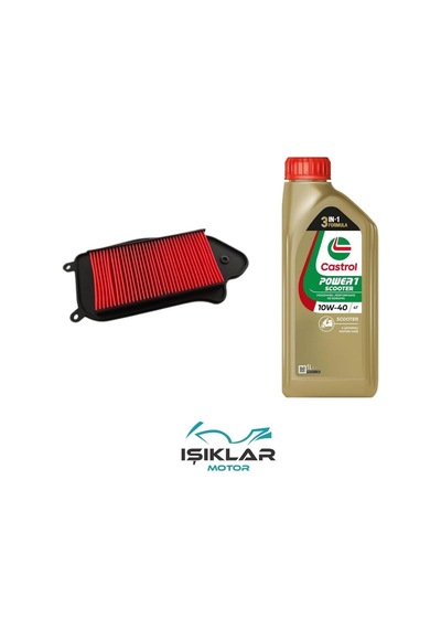 Mondial Fury 110 Castrol Yağ Ve Hava Filtre Bakım Seti Bs0018